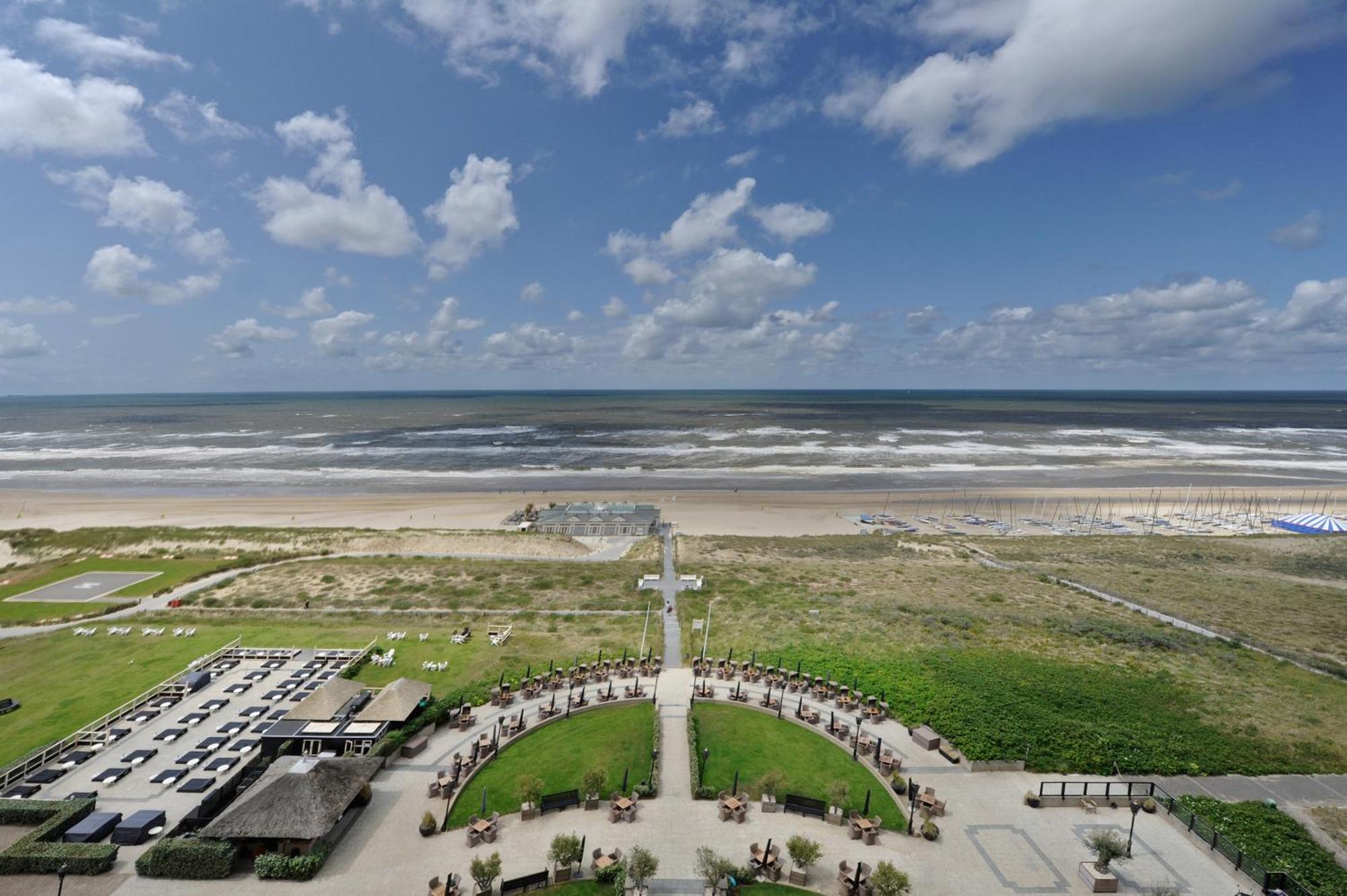 Grand Hotel Huis Ter Duin Noordwijk Exterior foto The beach at South Padre Island